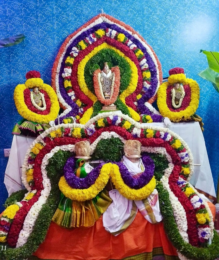 Srivari Kalyanotsavam Deity Setup